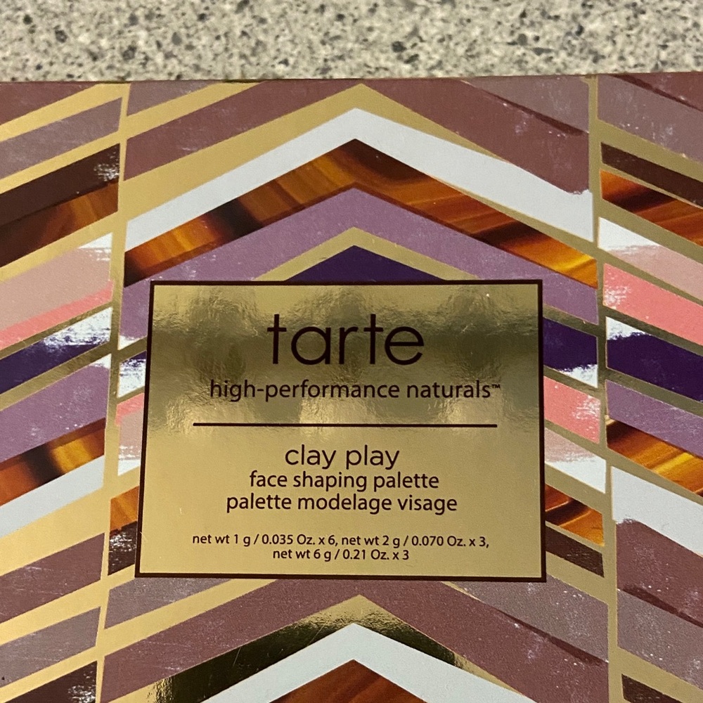 Tarte Clay Play Face Palette with Earthy Hues